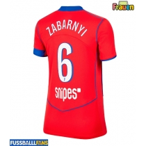 Paris Saint-Germain Illia Zabarnyi #6 3rd trikot Frauen 2025-26 Kurzarm